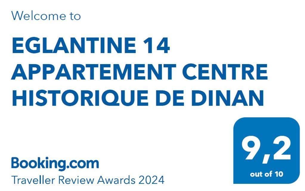 Eglantine 14 Appartement Centre Historique De Dinan Exteriér fotografie
